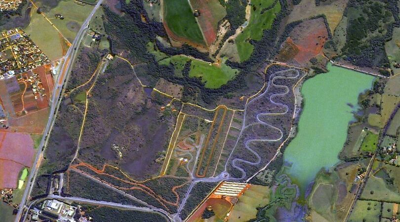 ALOS卫星拍摄的乡镇卫星图