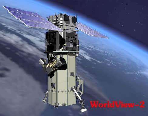 美国DG公司WorldView2卫星图片和技术参数介绍