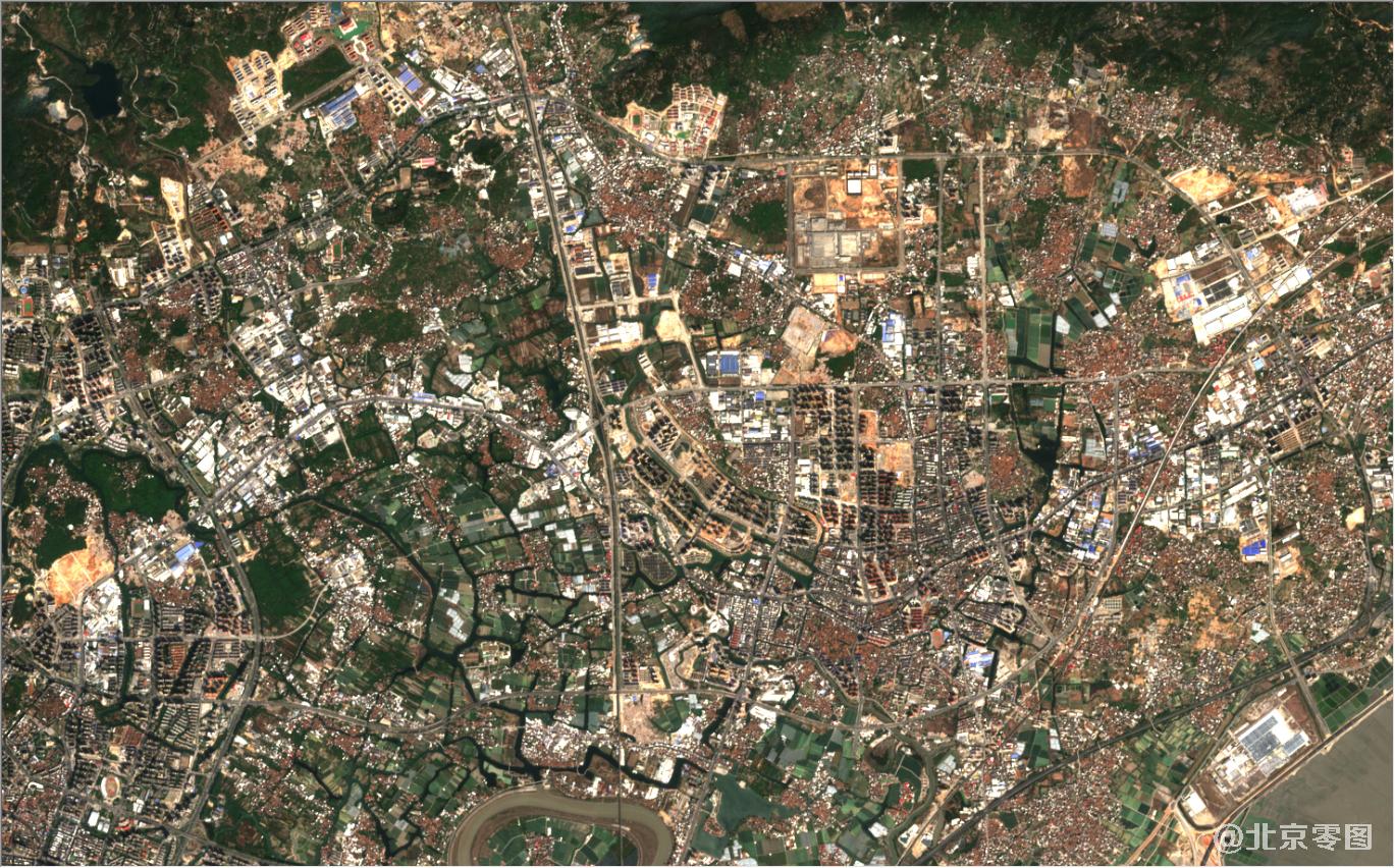 福建省2021年2月份最新卫星影像图