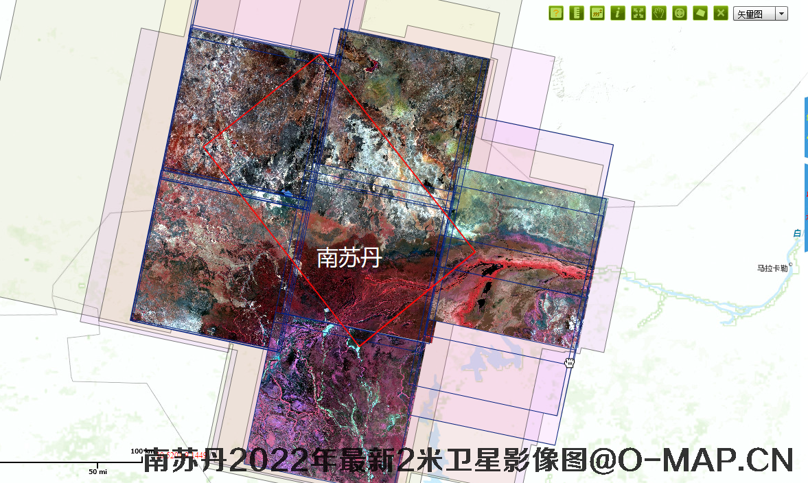 国产2米GF1卫星拍摄的高清图片