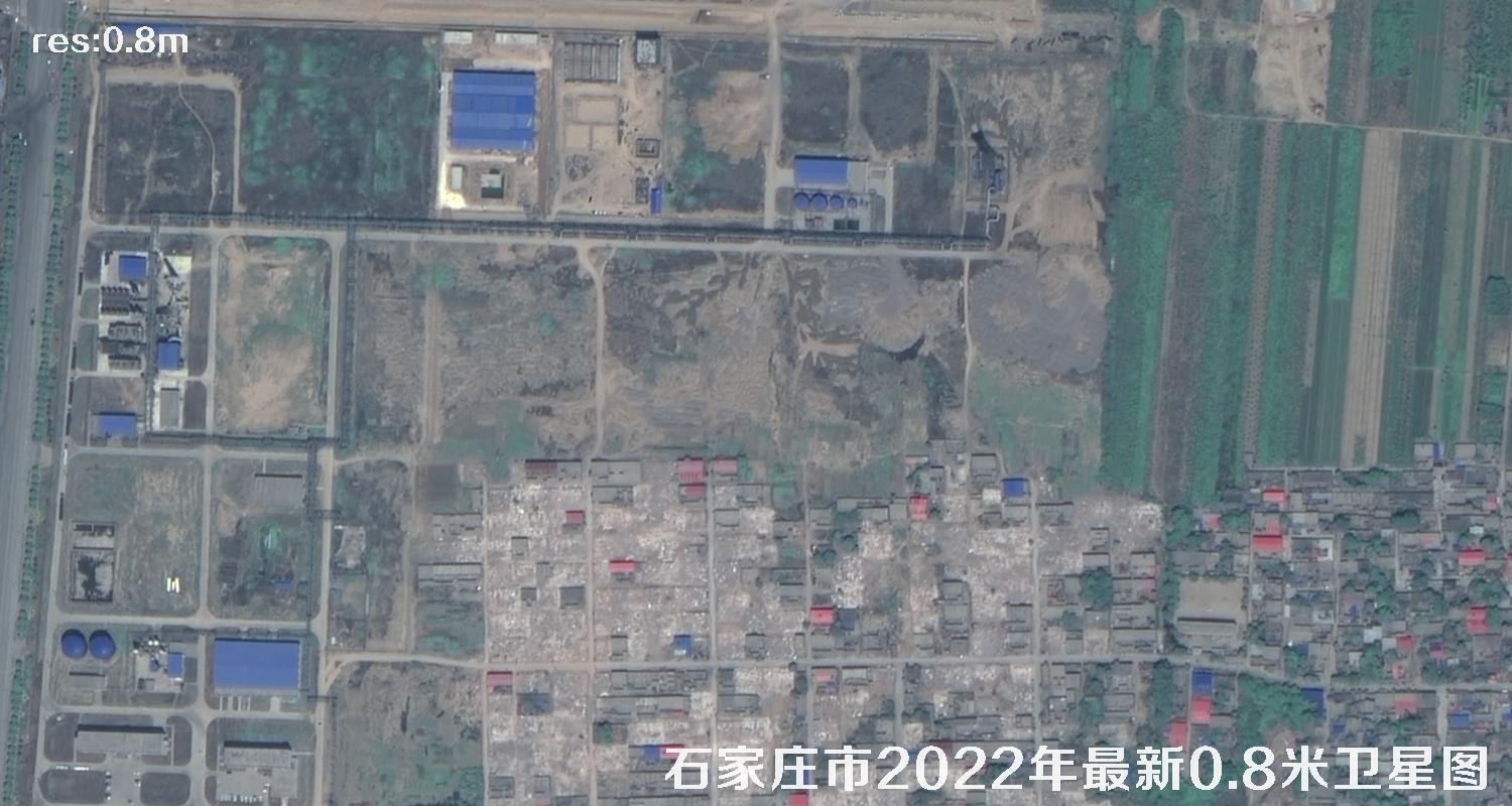 高分二号卫星拍摄的0.8米分辨率影像图片