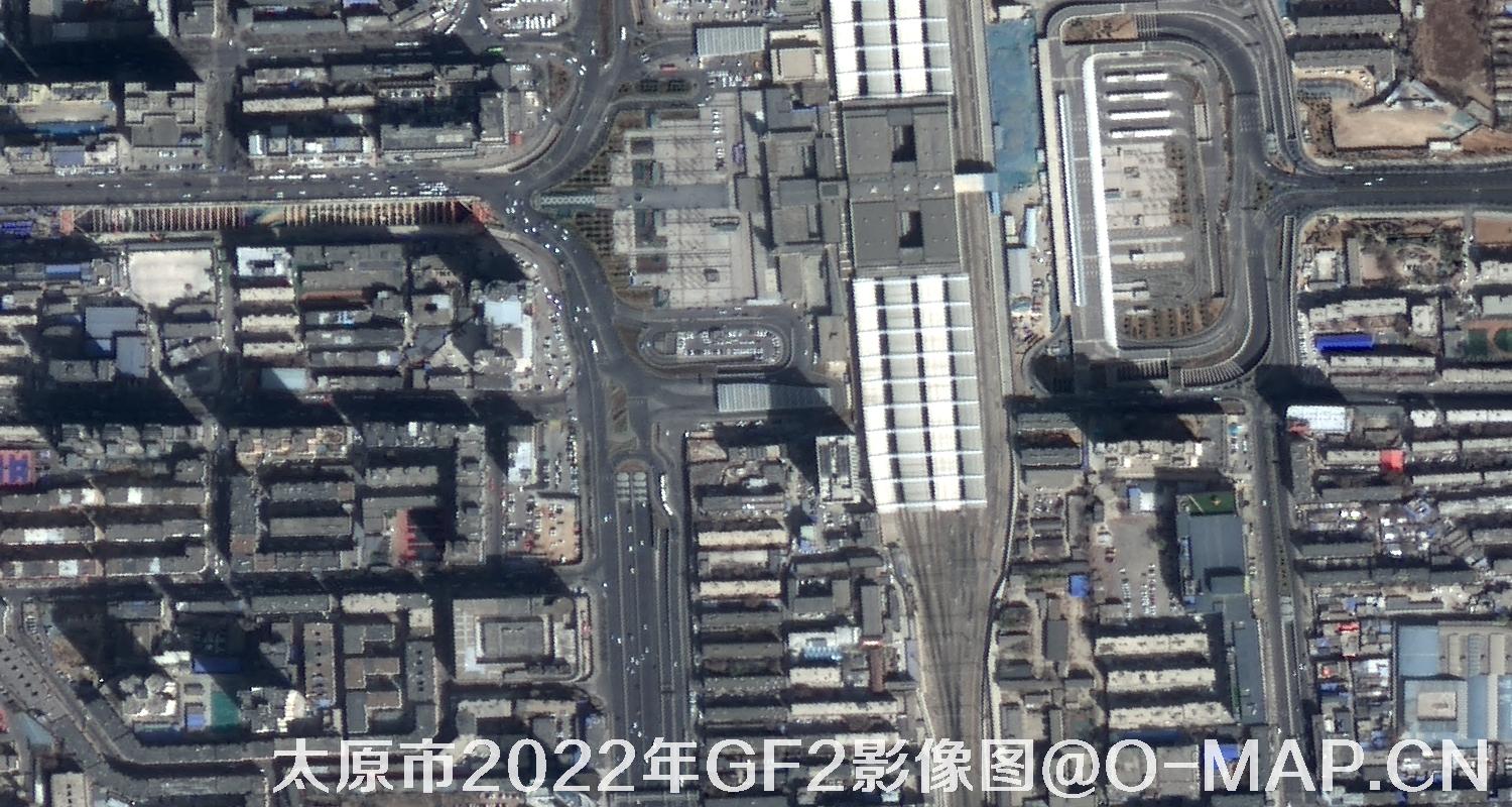 高分二号卫星拍摄的0.8米影像图