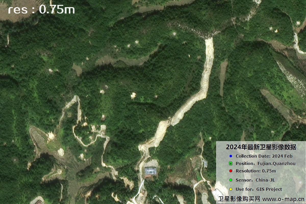 福建省泉州市2024年0.75米分辨率影像图