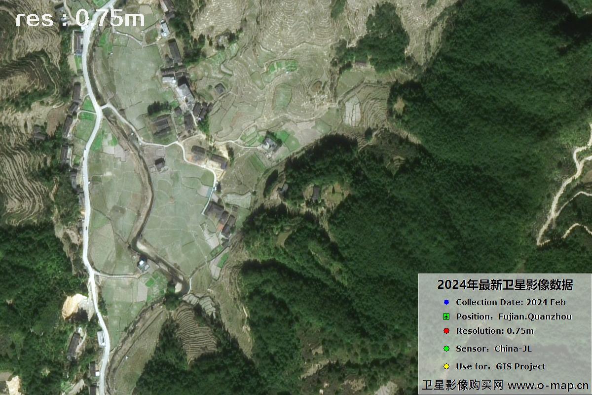 福建省泉州市2024年0.75米分辨率影像图