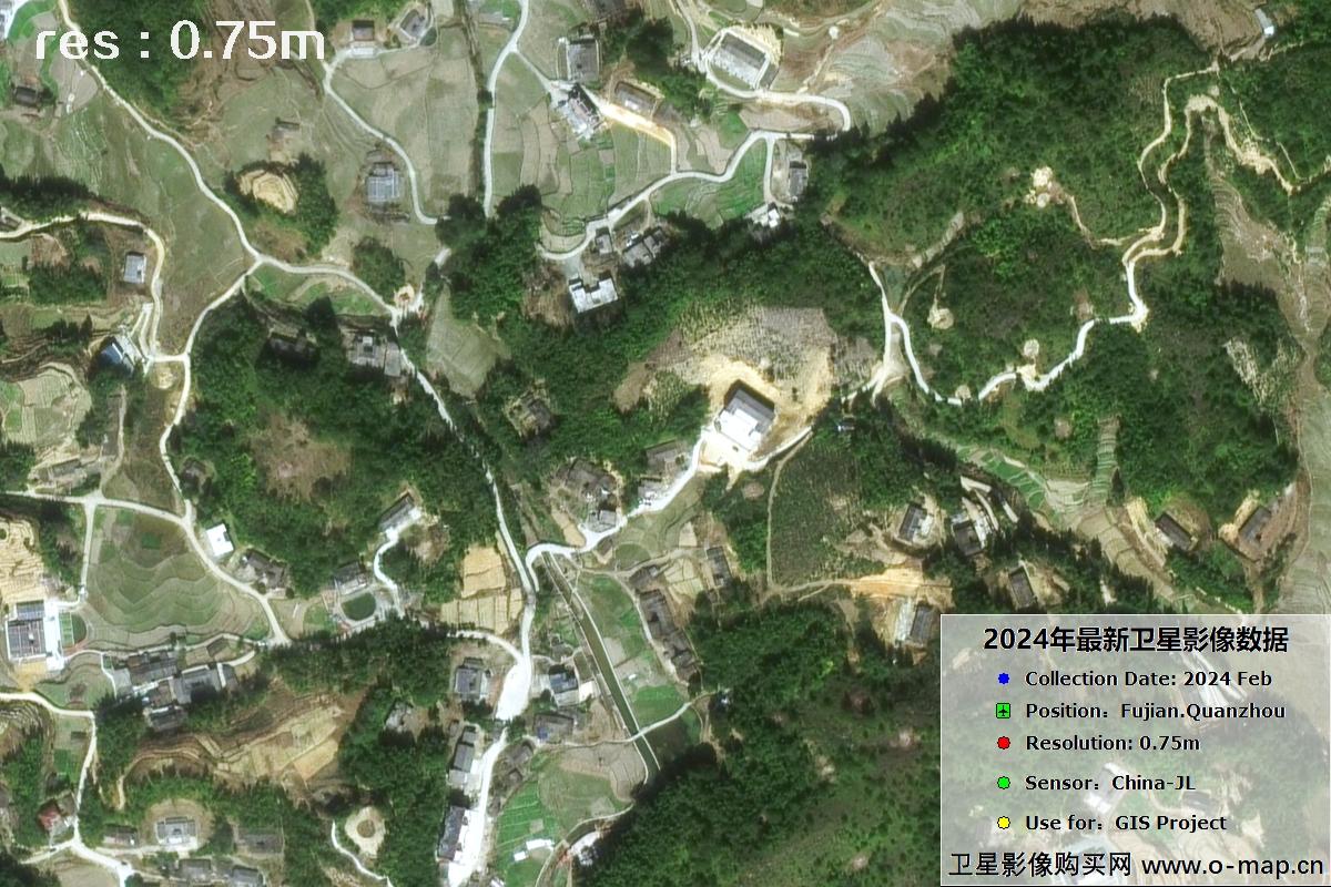 福建省泉州市2024年0.75米分辨率影像图
