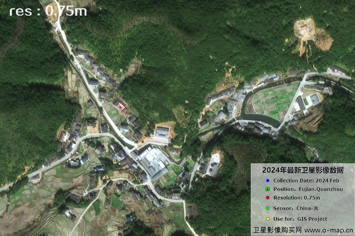 福建省泉州市2024年0.75米分辨率影像图