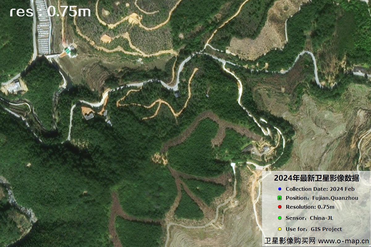 福建省泉州市2024年0.75米分辨率影像图