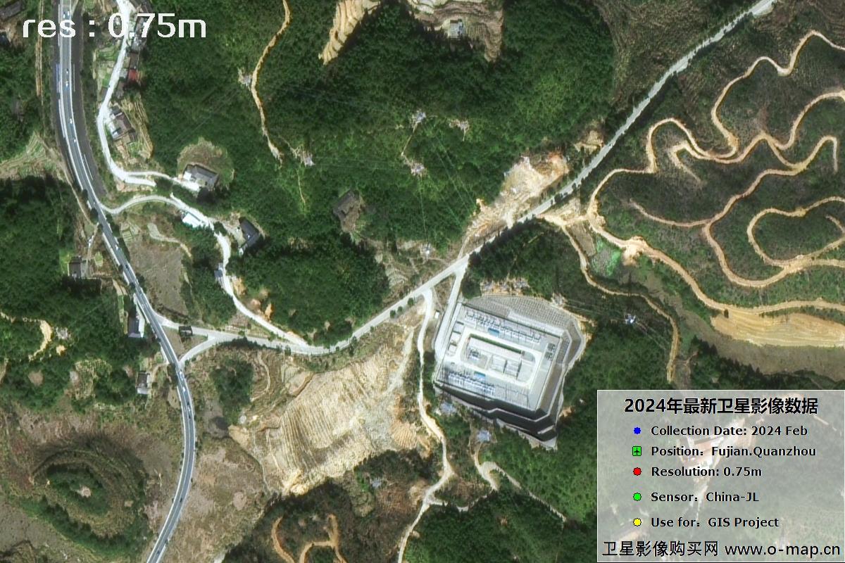 福建省泉州市2024年0.75米分辨率影像图