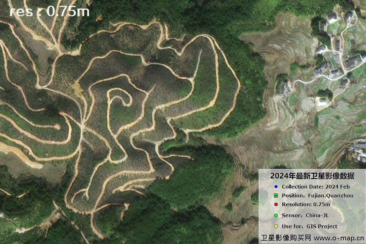 福建省泉州市2024年0.75米分辨率影像图