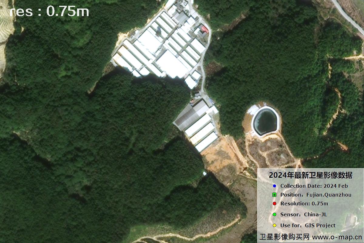 福建省泉州市2024年0.75米分辨率影像图