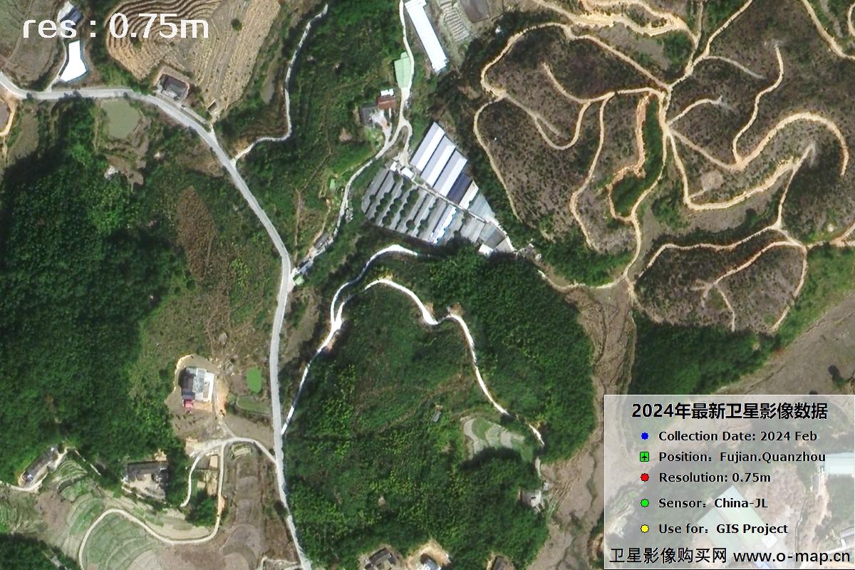 福建省泉州市2024年0.75米分辨率影像图