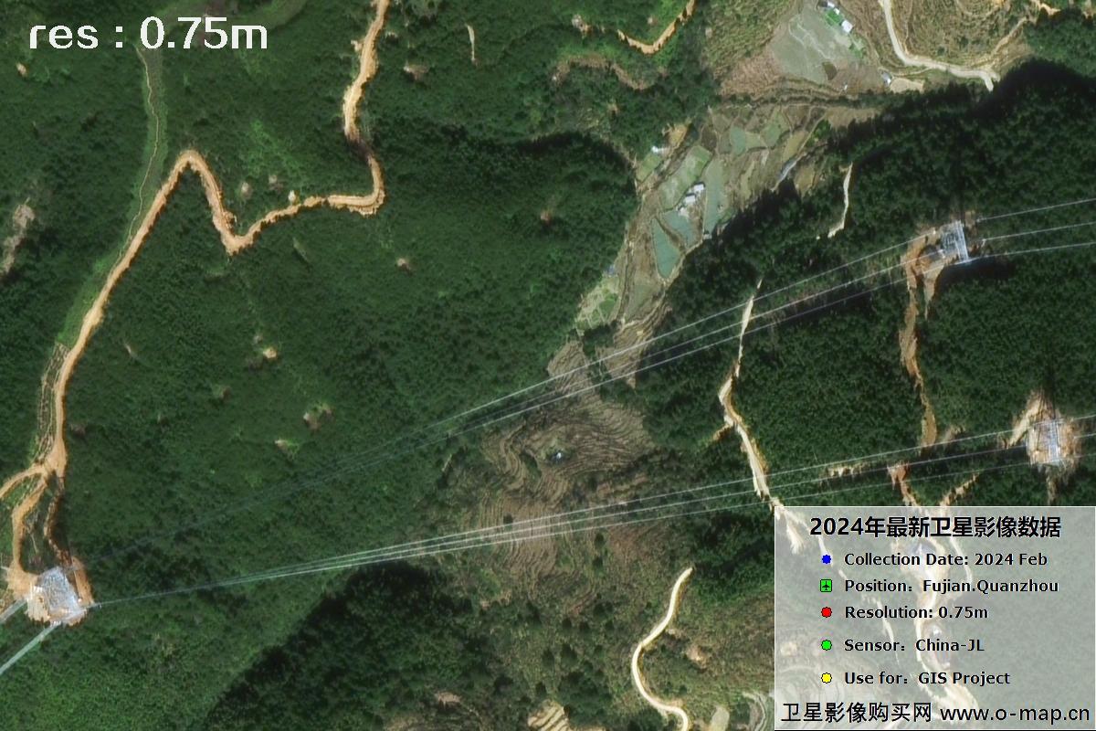 福建省泉州市2024年0.75米分辨率影像图