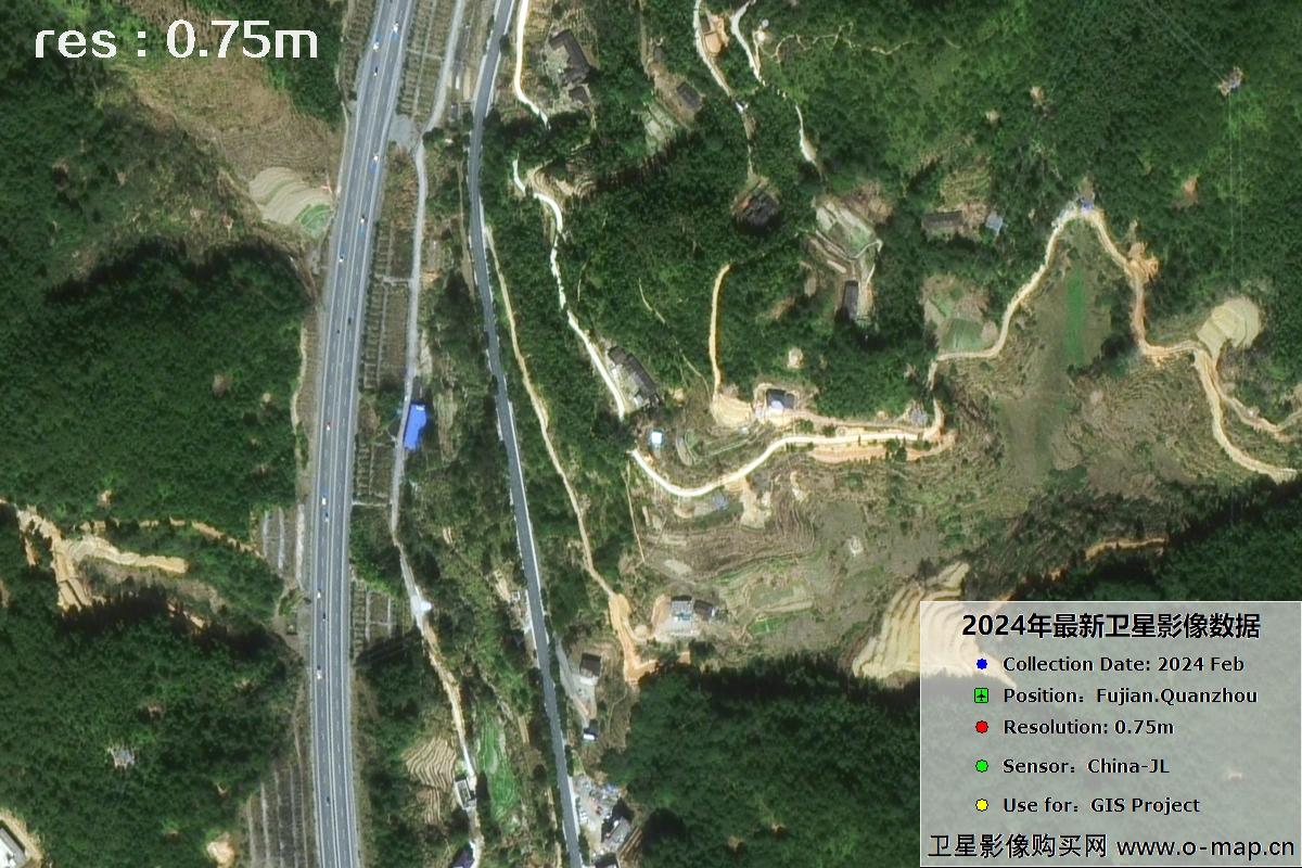 福建省泉州市2024年0.75米分辨率影像图