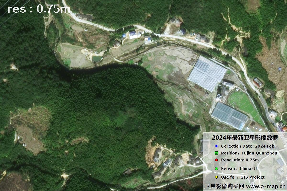 福建省泉州市2024年0.75米分辨率影像图