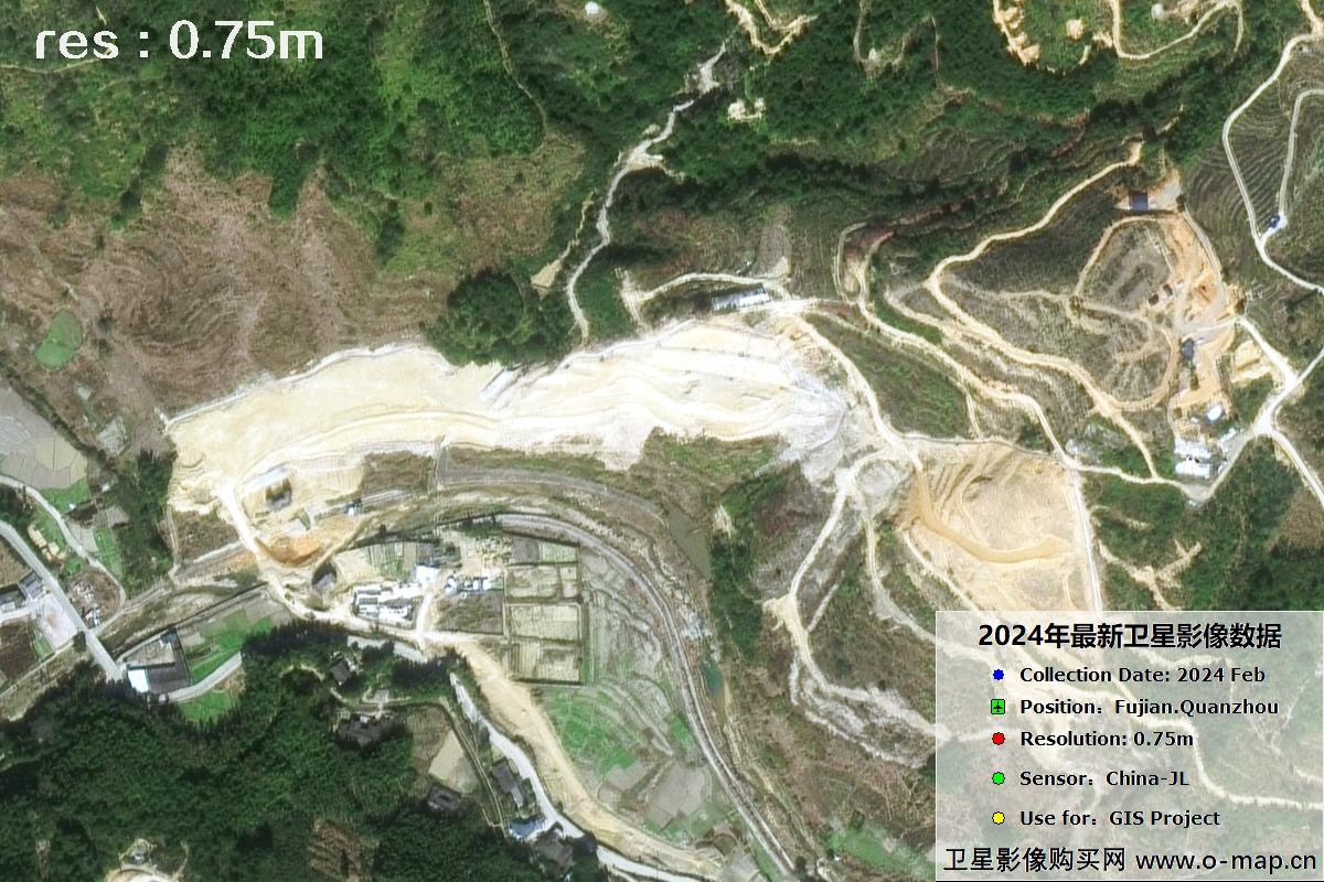 福建省泉州市2024年0.75米分辨率影像图