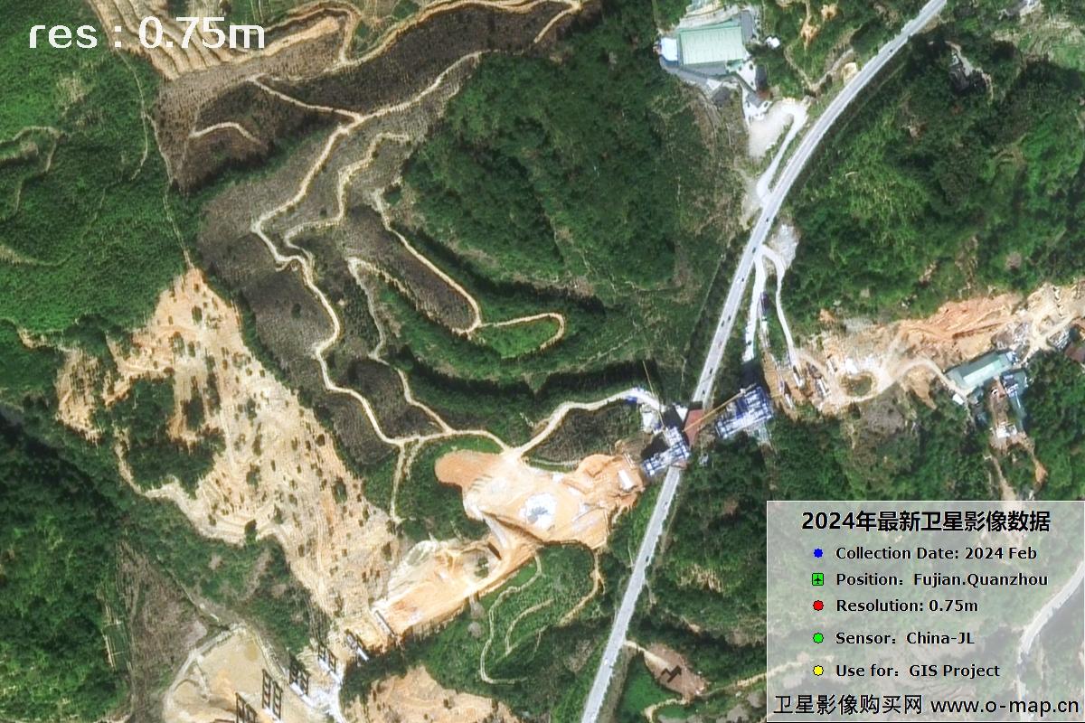 福建省泉州市2024年0.75米分辨率影像图