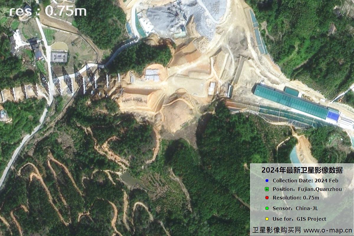 福建省泉州市2024年0.75米分辨率影像图