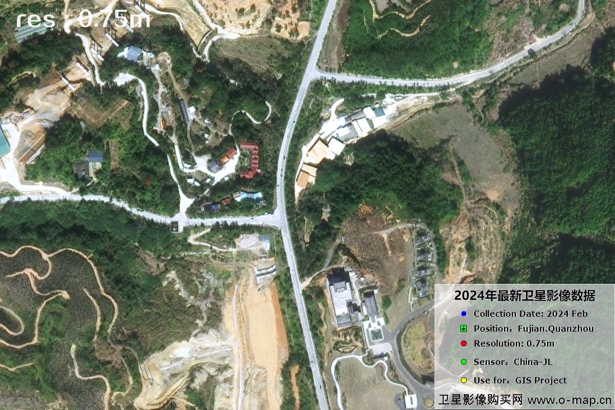 福建省泉州市2024年0.75米分辨率影像图