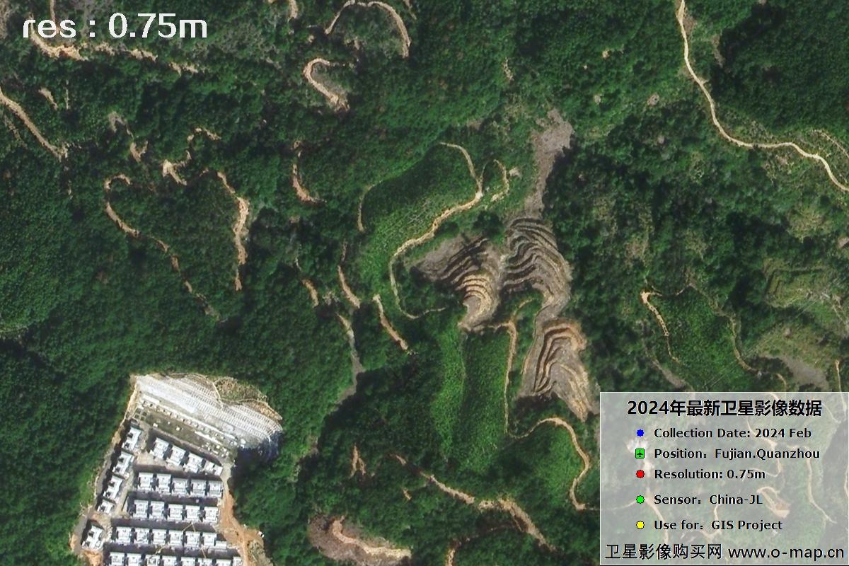 福建省泉州市2024年0.75米分辨率影像图