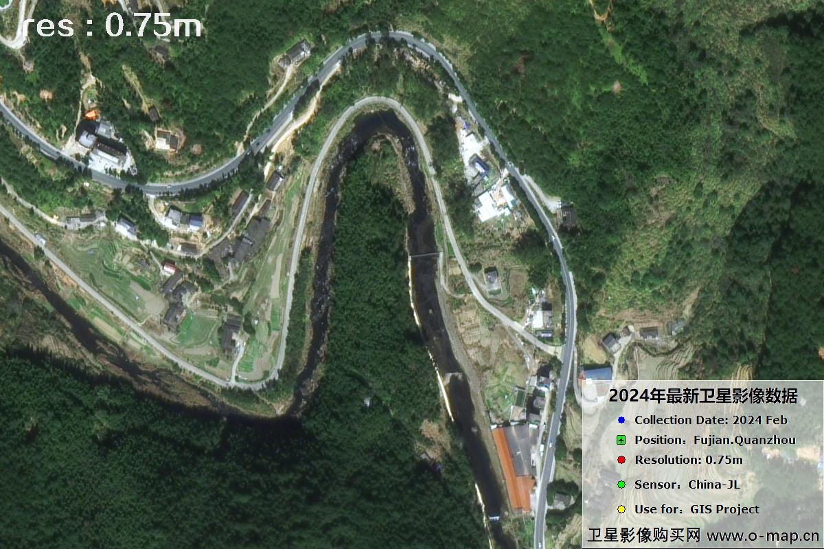 福建省泉州市2024年0.75米分辨率影像图