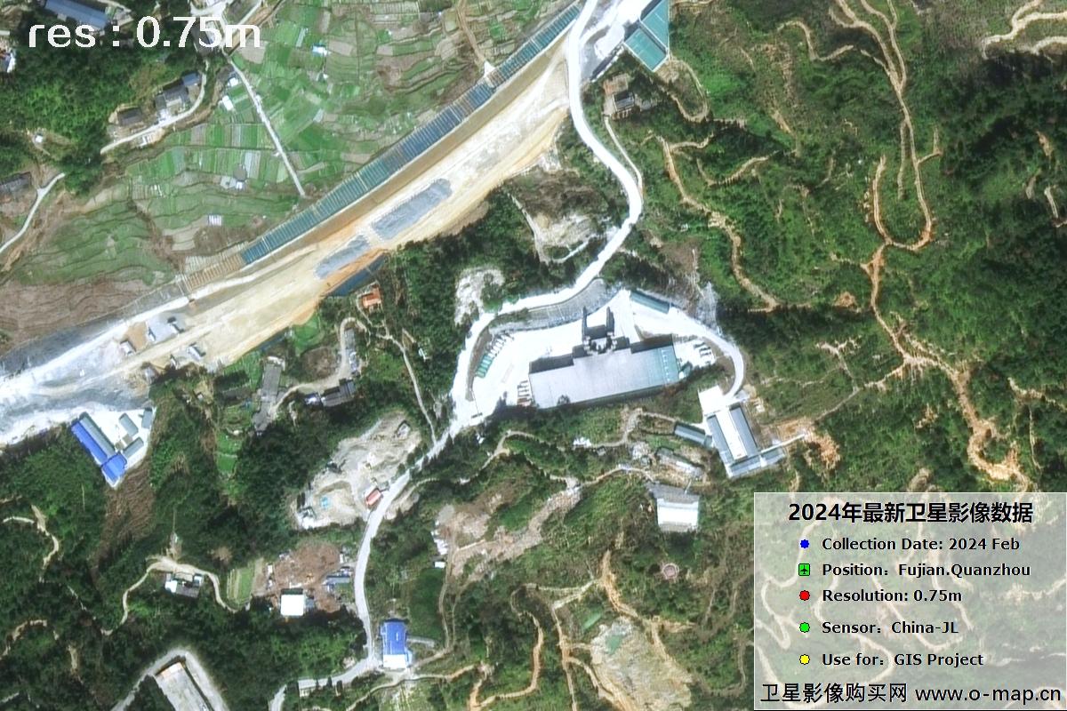 福建省泉州市2024年0.75米分辨率影像图