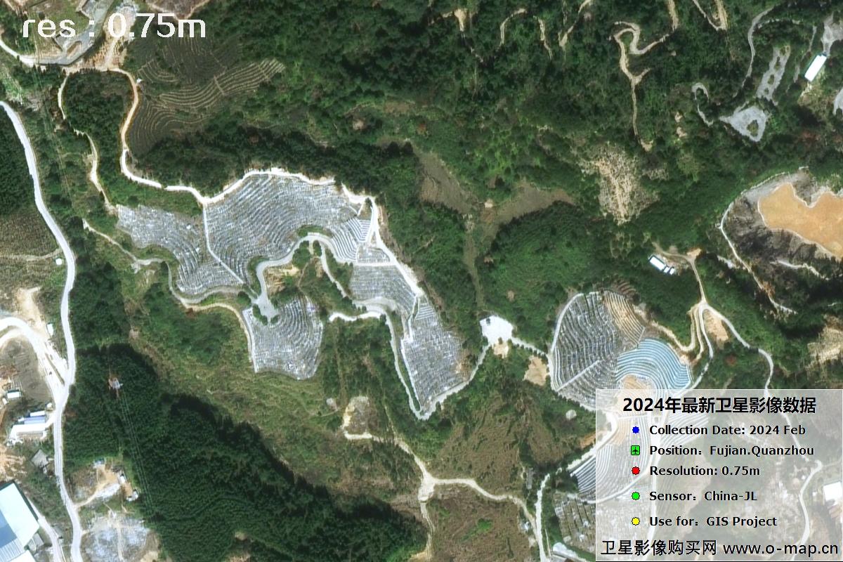 福建省泉州市2024年0.75米分辨率影像图