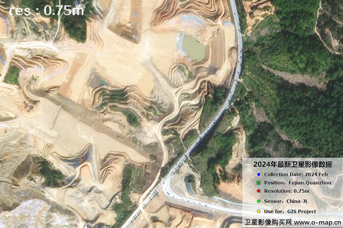 福建省泉州市2024年0.75米分辨率影像图