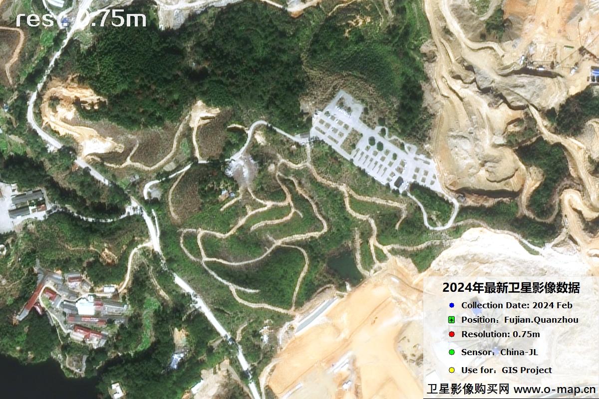 福建省泉州市2024年0.75米分辨率影像图
