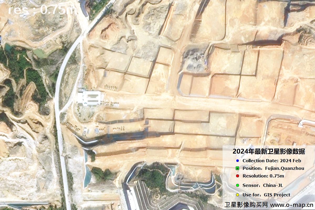 福建省泉州市2024年0.75米分辨率影像图