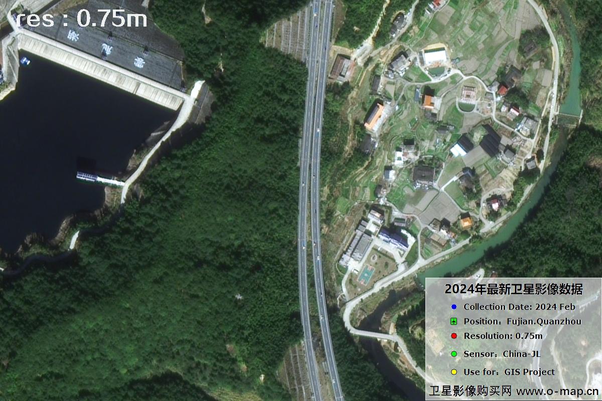 福建省泉州市2024年0.75米分辨率影像图