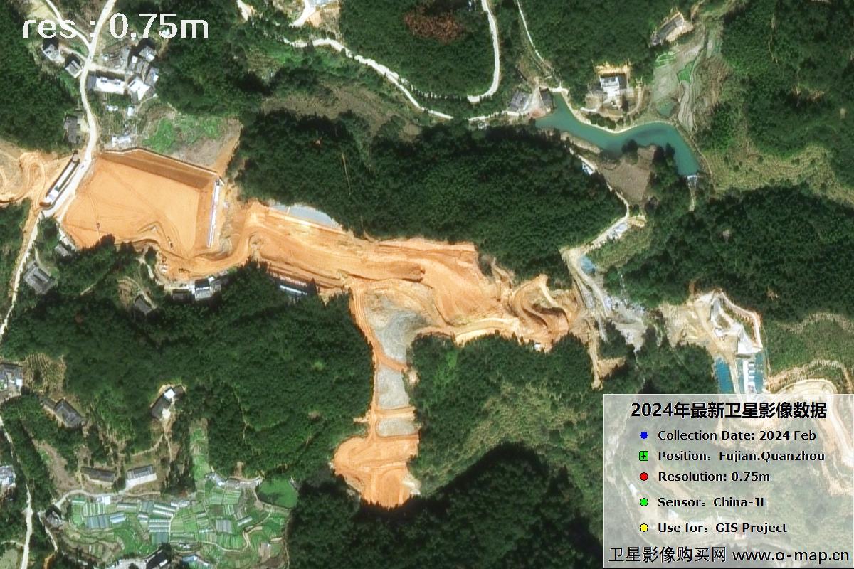 福建省泉州市2024年0.75米分辨率影像图