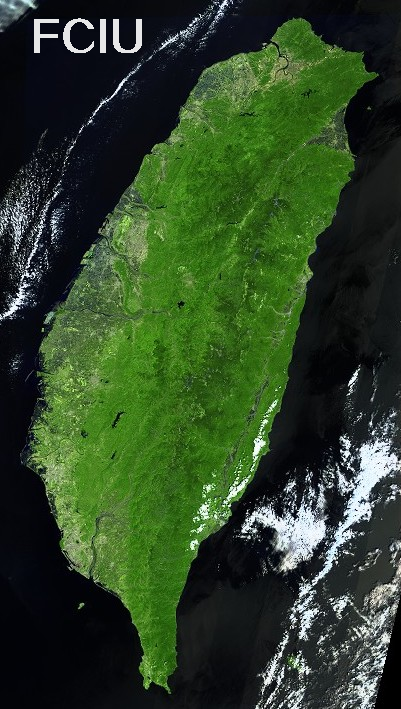 台湾2025年最新卫星影像地图数据