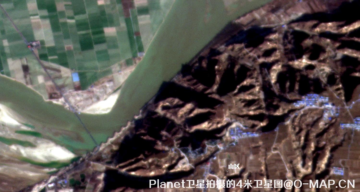Planet拍摄的高清卫星图