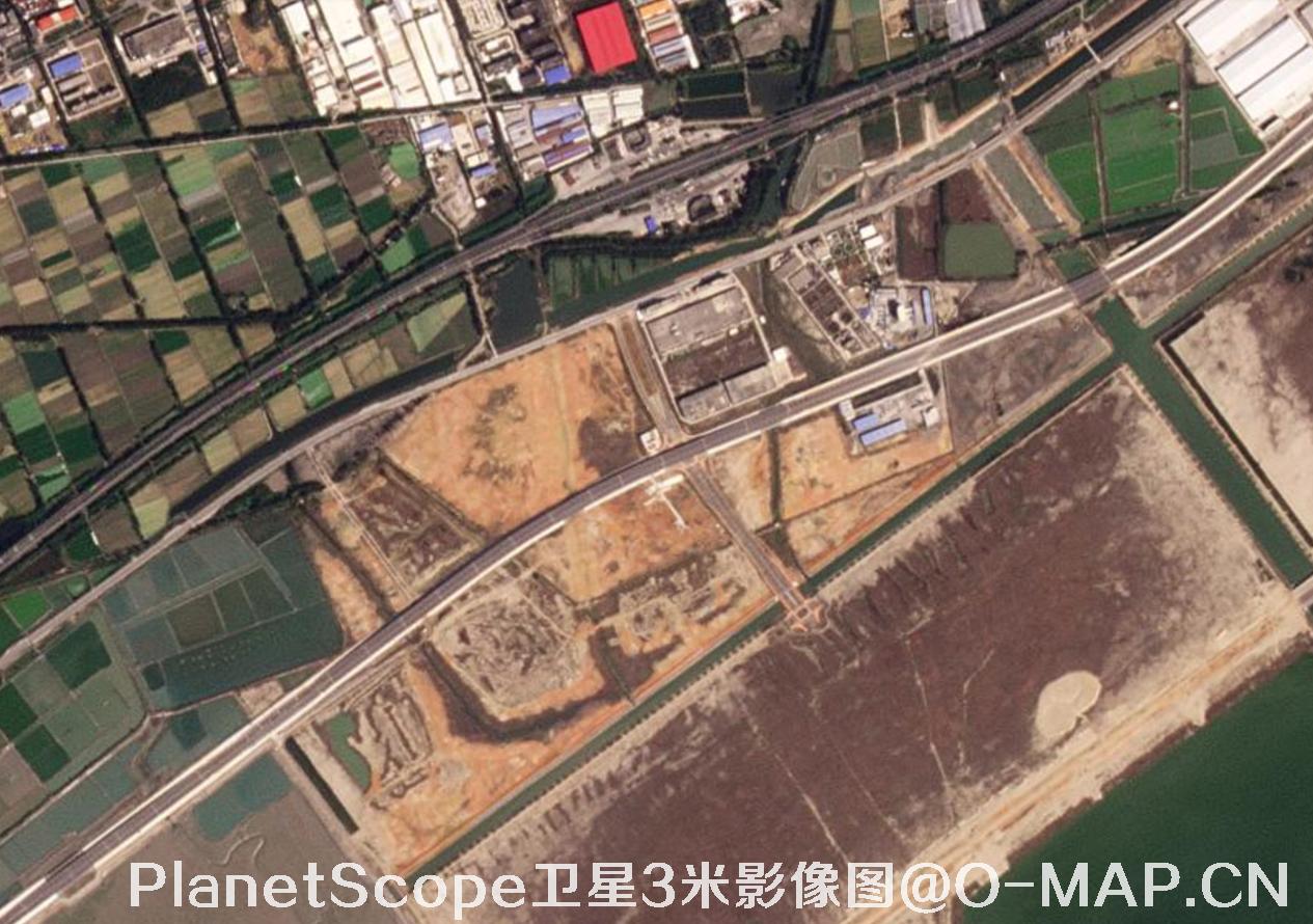 PlanetScope卫星拍摄的3米分辨率影像图