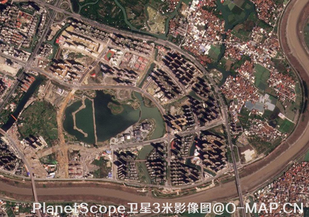 PlanetScope卫星拍摄的3米分辨率影像图