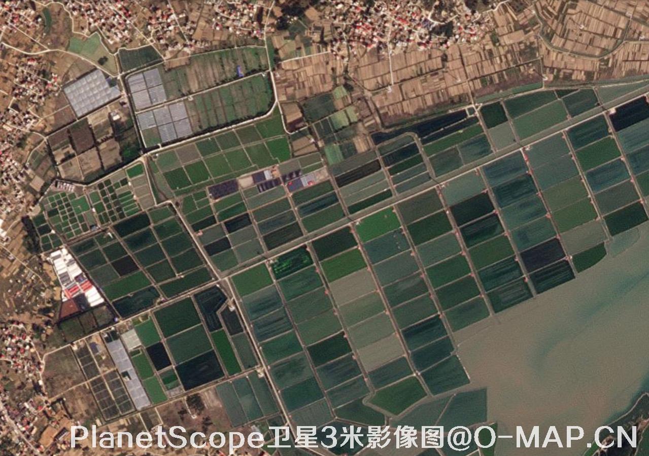 PlanetScope卫星拍摄的3米分辨率影像图