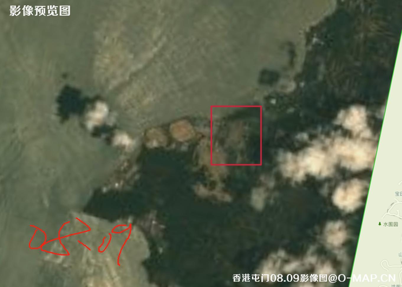 香港屯门区2025年0.5米分辨率卫星图像查询报告