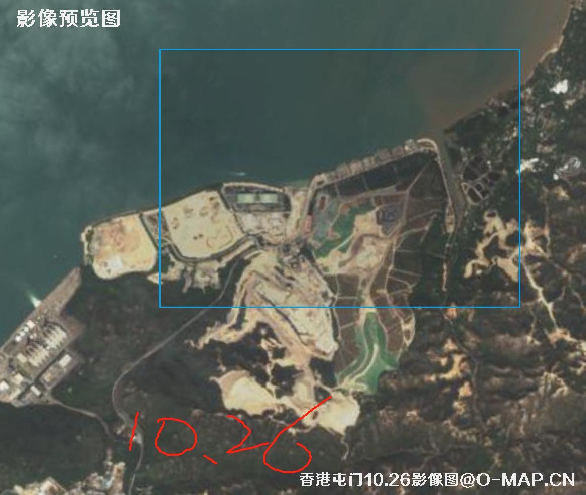 香港屯门区2025年0.5米分辨率卫星图像查询报告