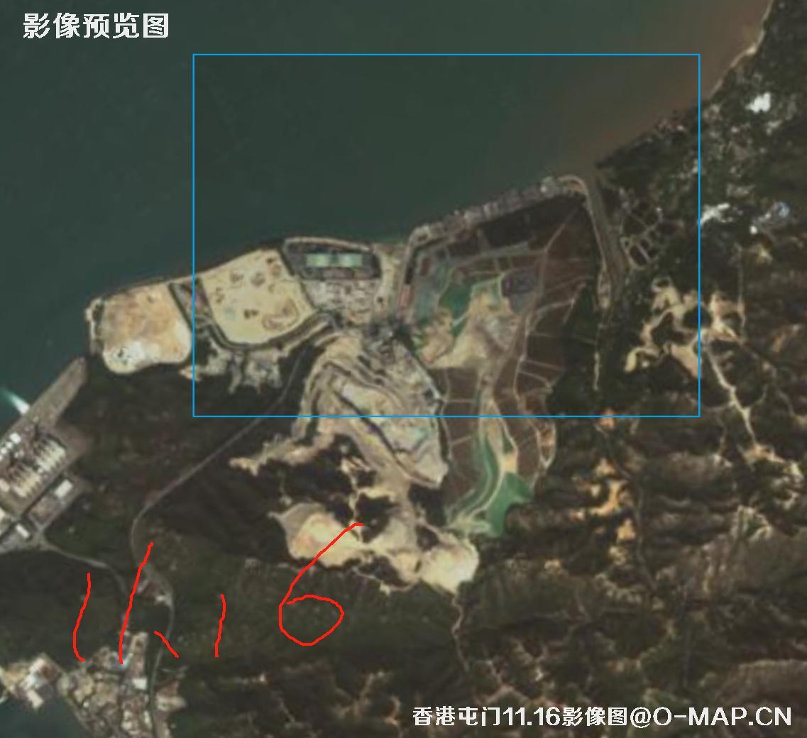 香港屯门区2025年0.5米分辨率卫星图像查询报告