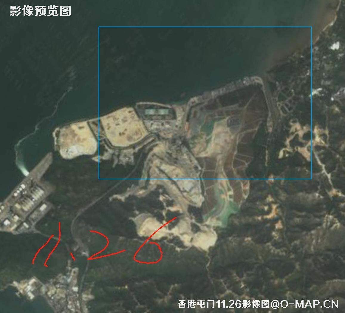 香港屯门区2025年0.5米分辨率卫星图像查询报告