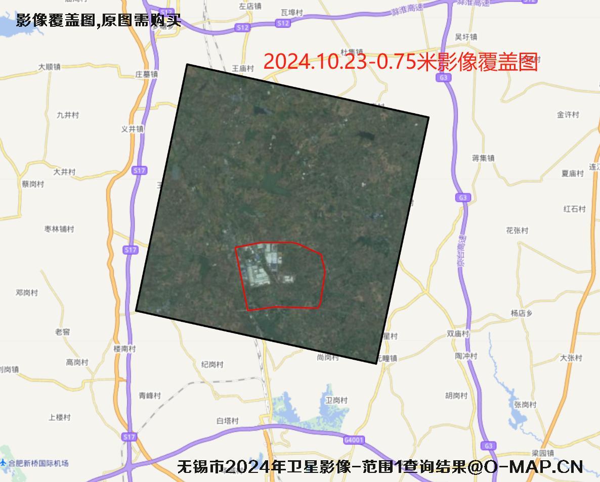 江苏省无锡市2024卫星影像图