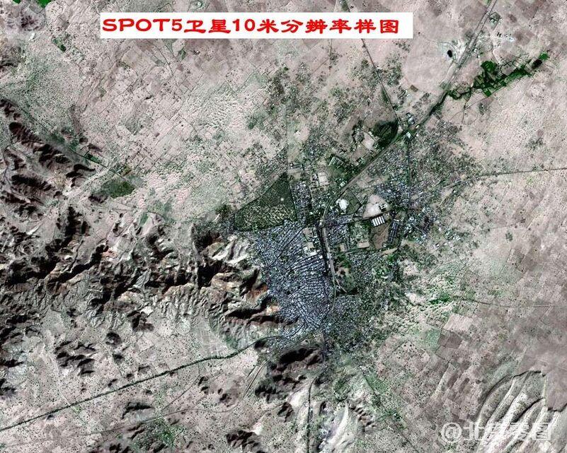 spot5卫星影像图