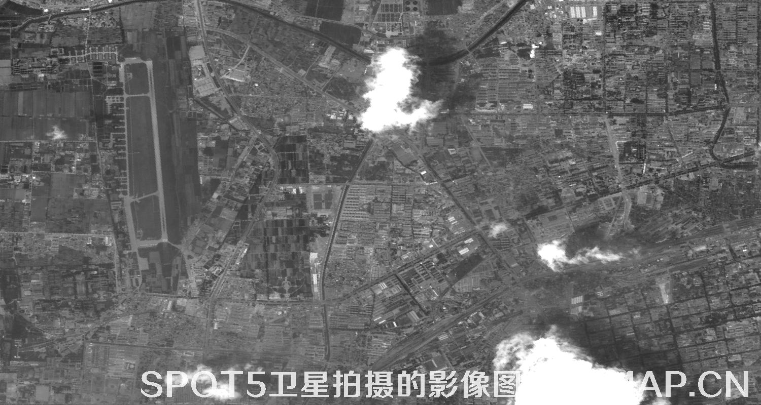 SPOT5卫星拍摄的历史影像数据
