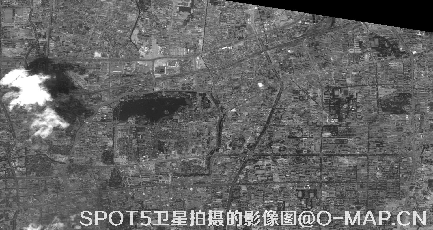 SPOT5卫星拍摄的历史影像数据