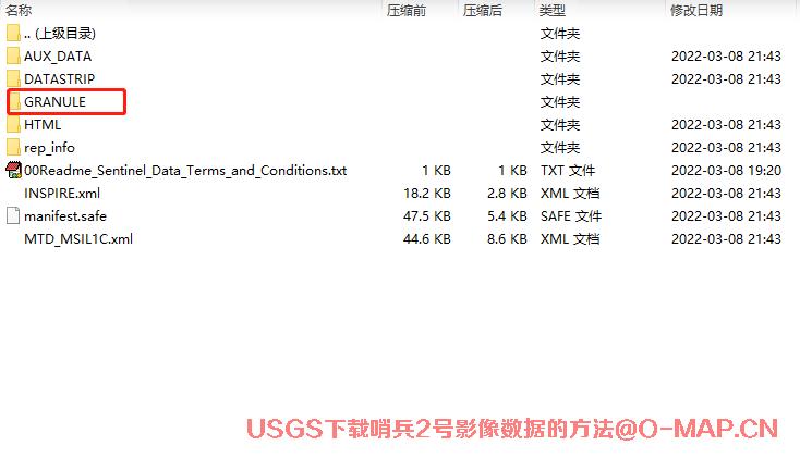 USGS下载哨兵2号影像数据的方法