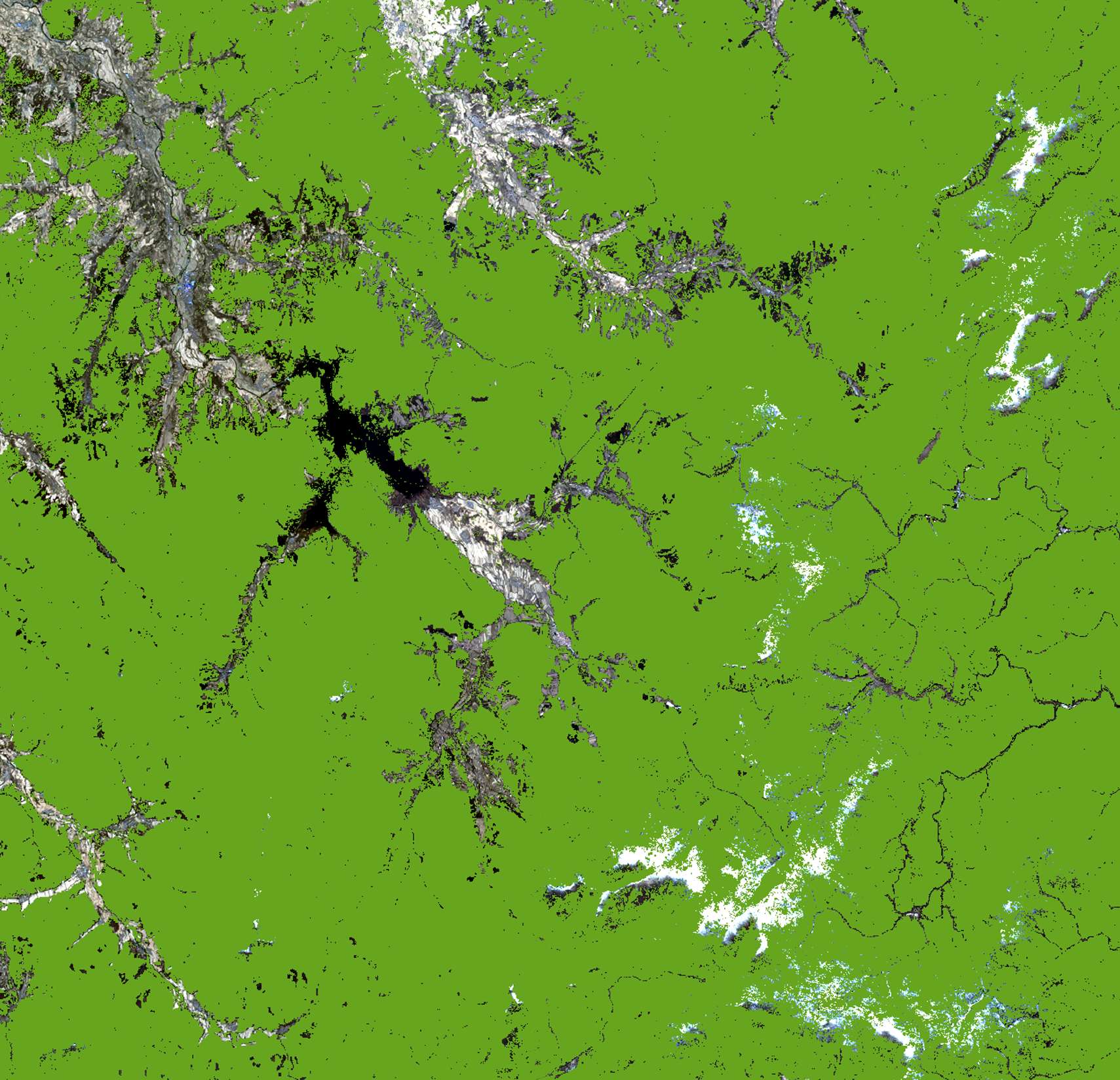 山河屯林业局林区2019.11.02拍摄卫星图-源自北京亿景图
