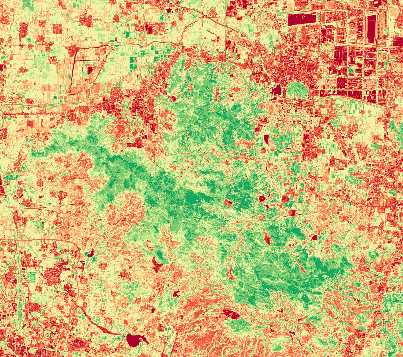 高光谱遥感卫星影像数据-山东省滨州市卫星影像图（20）