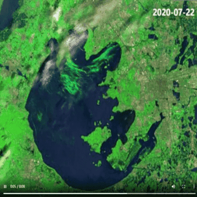 利用卫星遥感影像技术对太湖水质进行监测