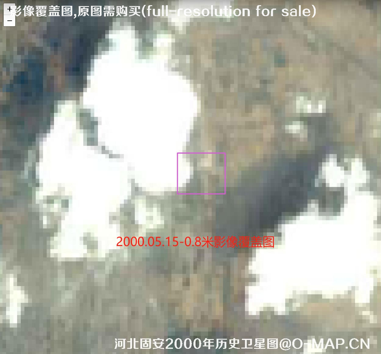 河北省固安【2000-2003】年高清历史卫星图片