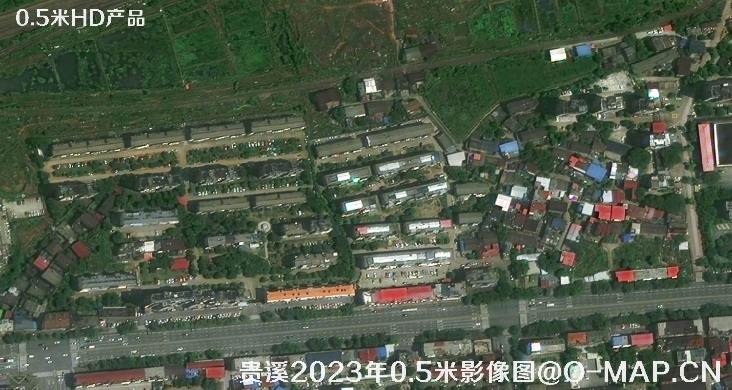 吉林一号卫星拍摄的0.5米分辨率影像图